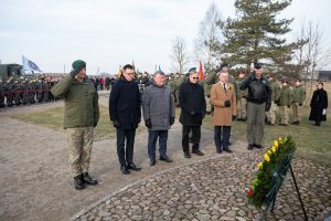  Minaičiuose paminėtos 1949–ųjų Nepriklausomybės deklaracijos metinės