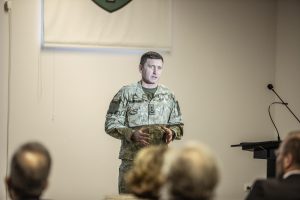  Rukloje su Europos parlamento nariais susitikęs viceministras Ž. Tomkus: dabartinė saugumo situacija reikalauja bendrų ES ir NATO pastangų