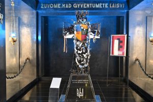  Vytauto Didžiojo karo muziejus prisijungia prie vienybės ir solidarumo akcijos su Ukraina „Laisvė šviečia“