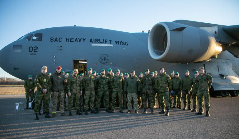 NATO eFP reinforcement from Norway arrived in Lithuania