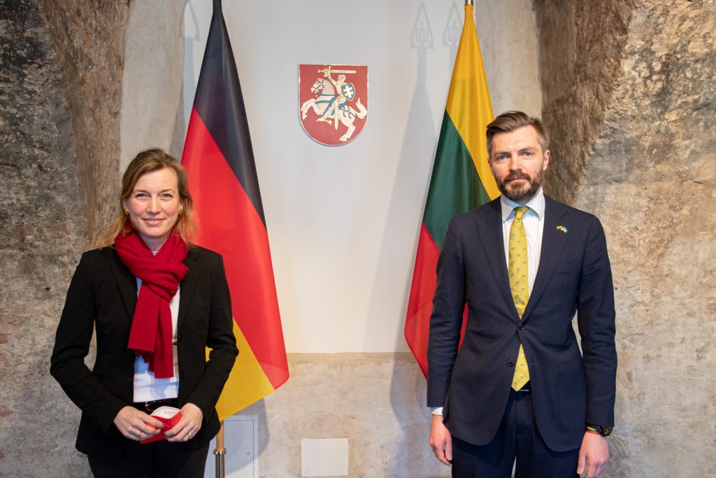 Germany is our crucial partner in security and defence, says M. Abukevičius