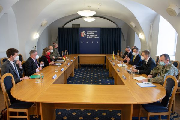  M. Abukevičius: Vokietija – ypatingos svarbos partneris saugumo ir gynybos srityje