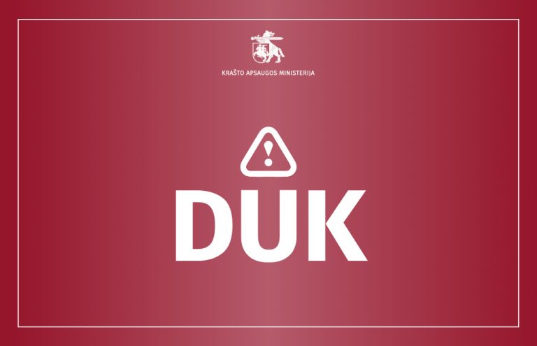 ATNAUJINTA: Visuomenei aktuali informacija