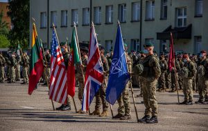  Krašto apsaugos ministras A. Anušauskas: 18-osios Lietuvos įstojimo į NATO metinės yra ypatingos – narystė Aljanse įgijo dar didesnę prasmę