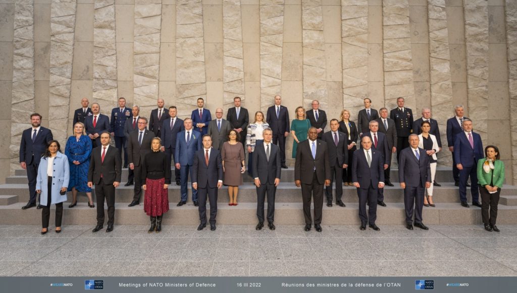 NATO Ministers of Defence agreed to strengthen defence of the eastern flank of the Alliance