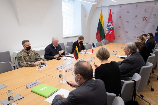  We look forward to French leadership in in strengthening NATO's Eastern flank, says A. Anušauskas meeting French National Assembly delegation