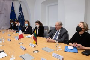  We look forward to French leadership in in strengthening NATO's Eastern flank, says A. Anušauskas meeting French National Assembly delegation