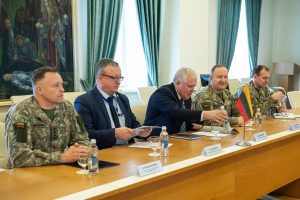  Ministras A. Anušauskas: siekiame, kad NATO priešakinių pajėgų batalionai taptų brigadomis