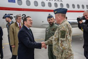  Viceministras M. Abukevičius padėkojo Ispanijai už indėlį į regiono gynybą: nuo rytinės NATO dalies saugumo priklausys viso Aljanso saugumas