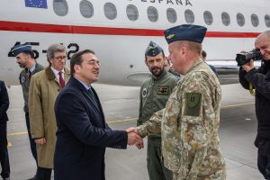  Vice Minister M. Abukevičius thanked Spain for contributing to the defence of the region: the security of NATO will depend on the security of the Eastern part of the Alliance