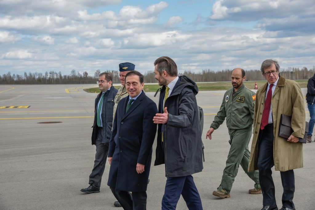 Vice Minister M. Abukevičius thanked Spain for contributing to the defence of the region: the security of NATO will depend on the security of the Eastern part of the Alliance