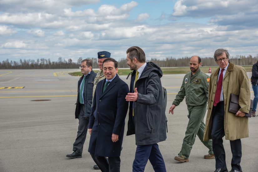 Viceministras M. Abukevičius padėkojo Ispanijai už indėlį į regiono gynybą: nuo rytinės NATO dalies saugumo priklausys viso Aljanso saugumas