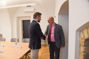 ES susitikimas Pasiruošimas pirmininkauti ES tarybai: Čekijos delegacija su Lietuvos atstovais aptarė kibernetinio saugumo politikos prioritetus