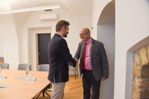 ES susitikimas Run-up to EU Presidency: Czech delegation discussed cybersecurity policy priorities with Lithuanian representatives