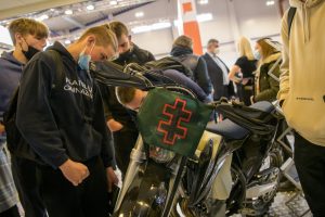  Tarptautinėje studijų parodoje karjerą planuoti padeda Karo akademija
