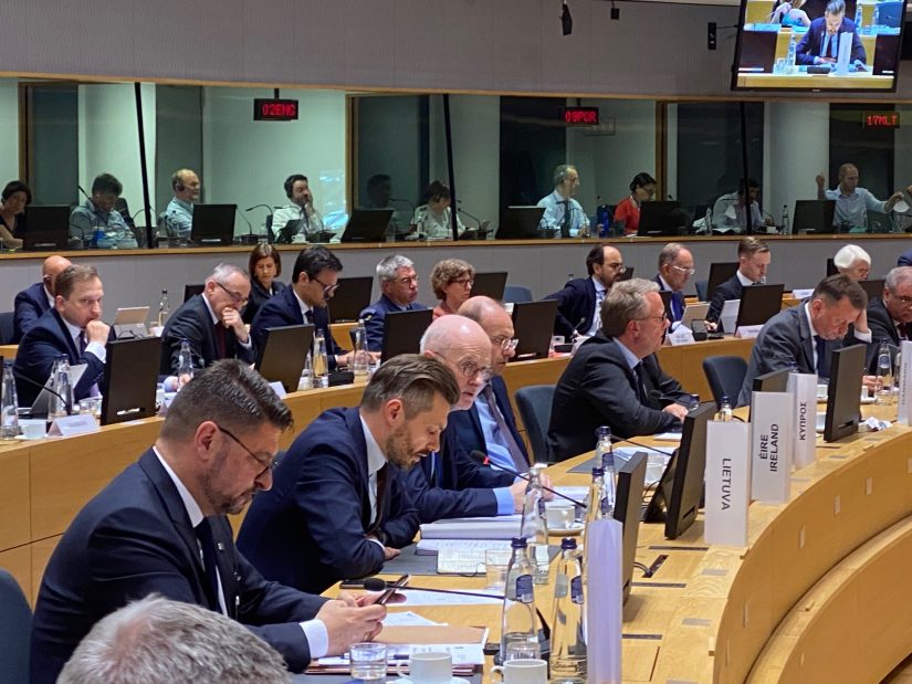 ES Užsienio reikalų taryboje dalyvavęs viceministras M. Abukevičius: ES parama Ukrainai turėtų būti nuolatinė ir ilgalaikė