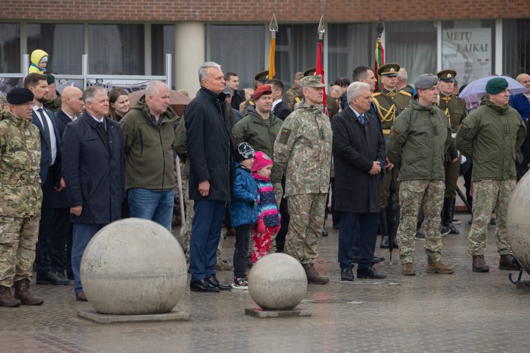  Utenoje paminėta Partizanų pagerbimo, kariuomenės ir visuomenės vienybės diena