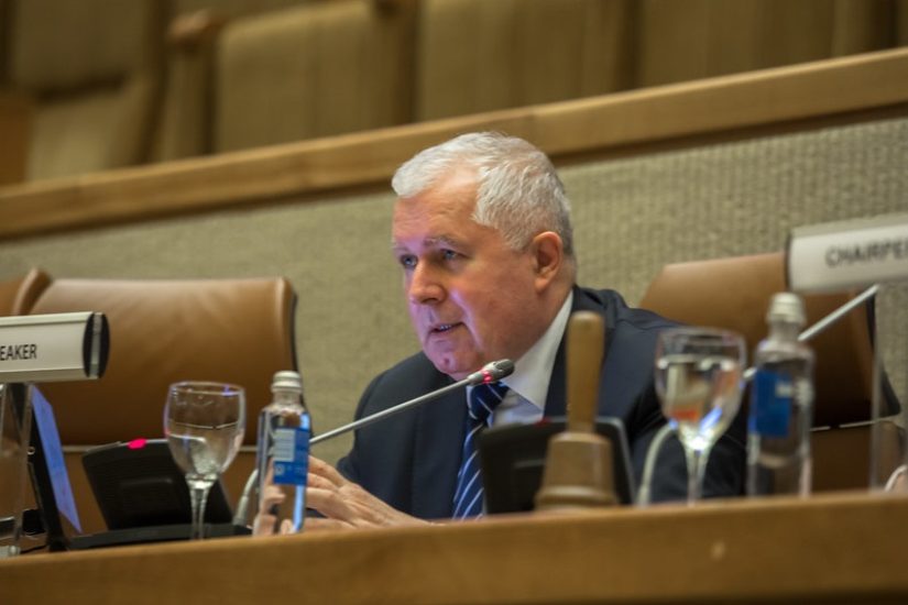 Ministro kalba NATO PA Gynybos ir saugumo komitete