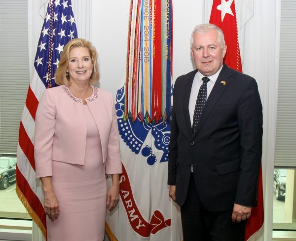  U.S. leadership is the pivotal weapon against Russia, says A. Anušauskas after meeting with U.S. service Secretaries
