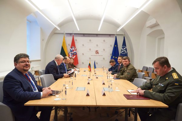  Ministras A. Anušauskas: Ukrainos patirtis yra labai vertinga visai Europai