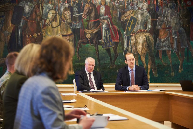 A. Anušauskas: turime užtikrinti mūsų ir sąjungininkų greitą judėjimą Lietuvoje