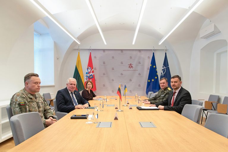 Assistance to Ukraine discussed with Ambassador of Ukraine to Lithuania