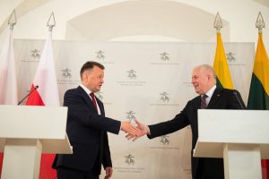  Ministers of National Defence of Lithuania and Poland agree, our mutual interest is to support Ukraine and deter Russia
