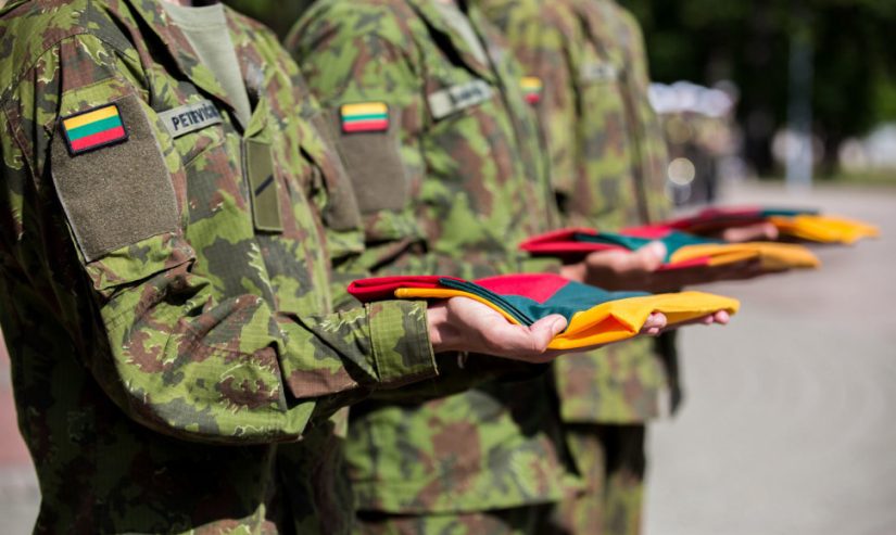 Išlydėtuvių į NATO misiją Irake ceremonija