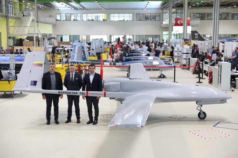 Turkey donates Bayraktar UAV to Lithuania &nbsp;