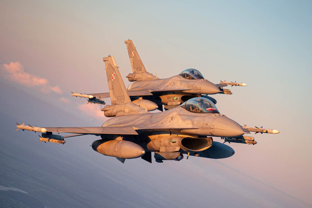 Data on interceptions of aircraft completed near the Baltic States' borders on May 30 – June 5, 2022