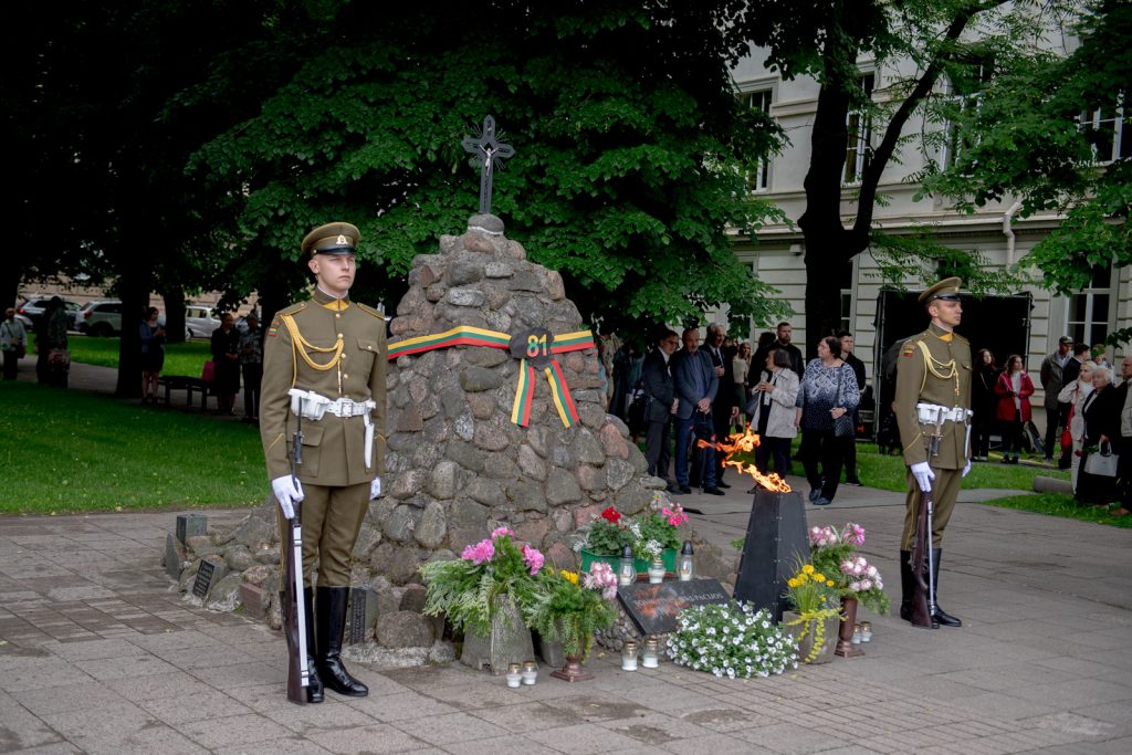 Minime Gedulo ir vilties, Okupacijos ir genocido dienas