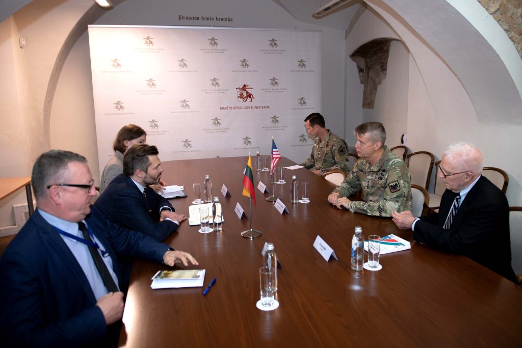 Realistic deterrence in our region rests on two pillars: military presence of NATO and the U.S. Allies, says Vice Minister of National Defence Margiris Abukevičius