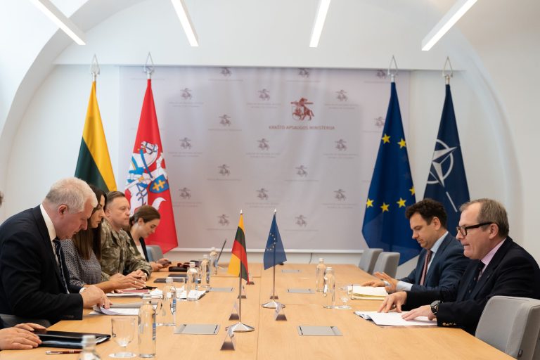 Lithuania’s defence policy priorities discussed with EDA Chief Executive