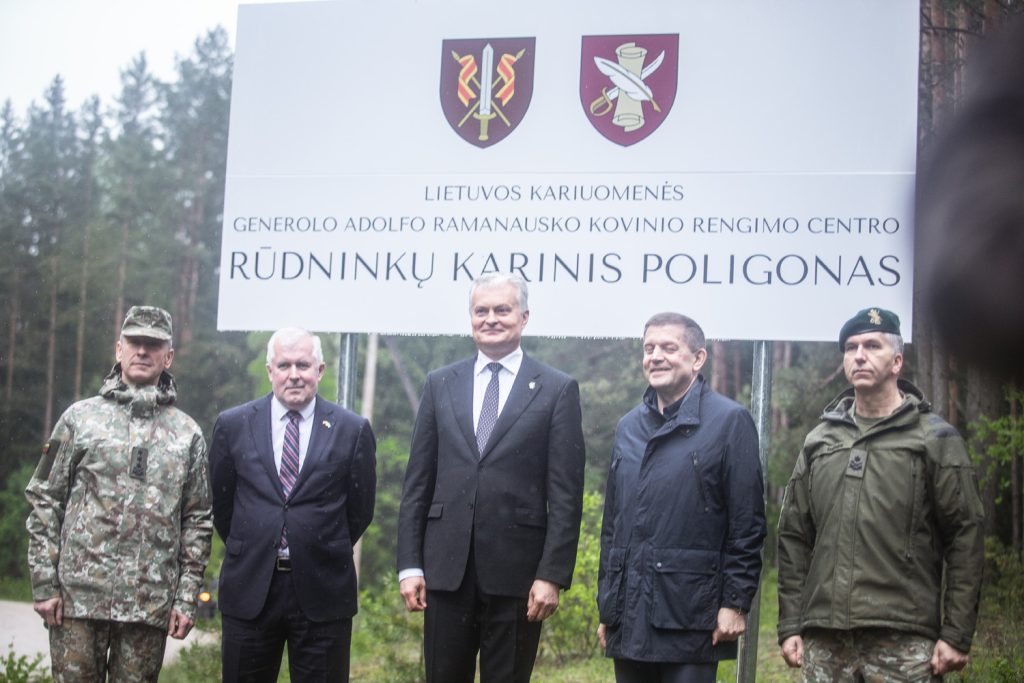 Lithuanian Armed Forces enters Rūdninkai Training Area &nbsp;