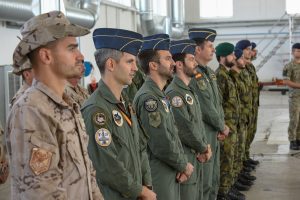  Air detachments conducting the NATO Air Policing Mission in the Baltic states changed over, Hungary in charge