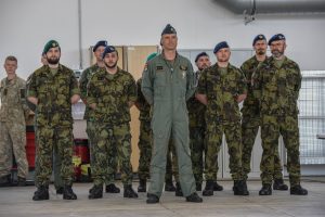  Air detachments conducting the NATO Air Policing Mission in the Baltic states changed over, Hungary in charge