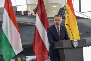 Air detachments conducting the NATO Air Policing Mission in the Baltic states changed over, Hungary in charge