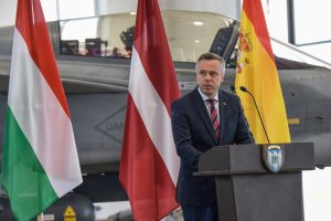  Air detachments conducting the NATO Air Policing Mission in the Baltic states changed over, Hungary in charge