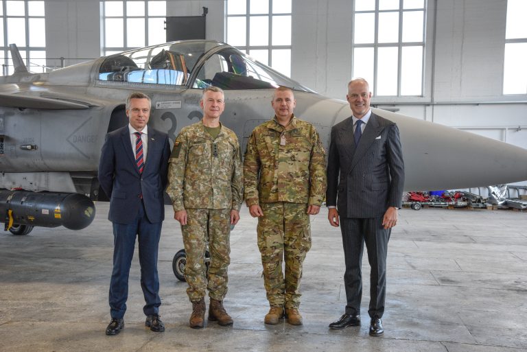  Air detachments conducting the NATO Air Policing Mission in the Baltic states changed over, Hungary in charge