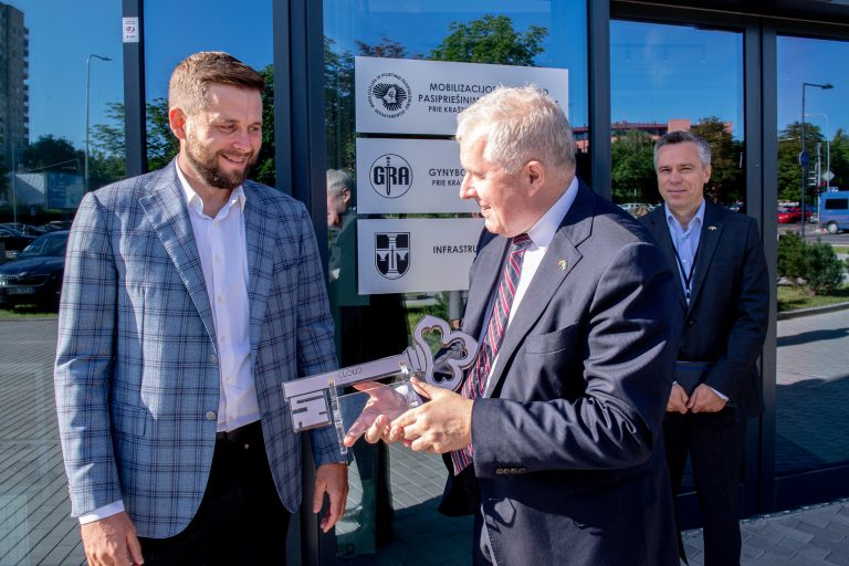 Trys krašto apsaugos sistemos įstaigos persikėlė į naujas patalpas