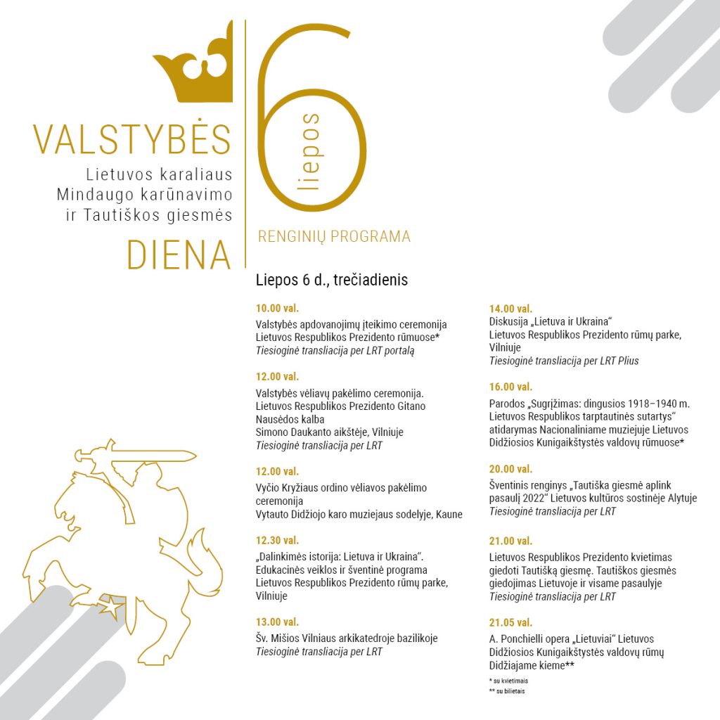 Valstybės dienos renginiai