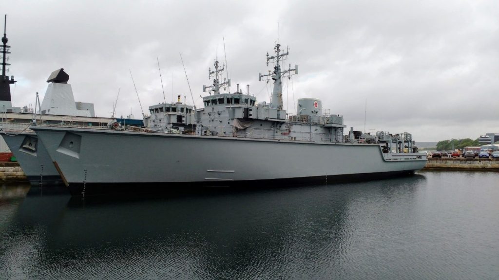 Contract signed on repairing a minehunter and sweeper bought by the Ministry of National Defence &nbsp;&nbsp;