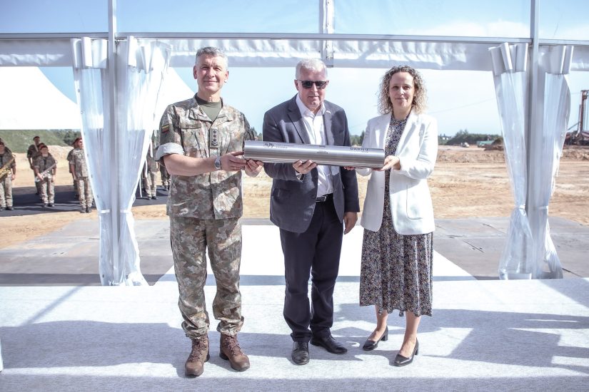 Auga nauja Lietuvos kariuomenės infrastruktūra: duotas startas karinio miestelio statyboms Rokantiškėse