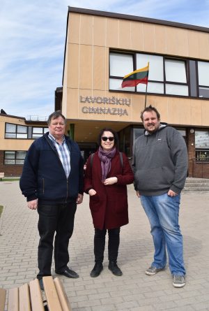  Pirmoji projekto „Ilgas kelias į Laisvę“ diena Lavoriškių gimnazijoje