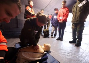  Kauno VI forte piliečių komandos išmėgino jėgas Pilietiškumo žaidynėse „Aš esu pareiga“