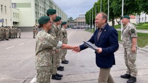  Padėka pilietiškiems kariūnams