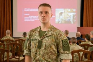 Į Lietuvos karo akademiją susirinko pirmakursiai: Ukrainos pavyzdys sustiprina norą ginti savo kraštą