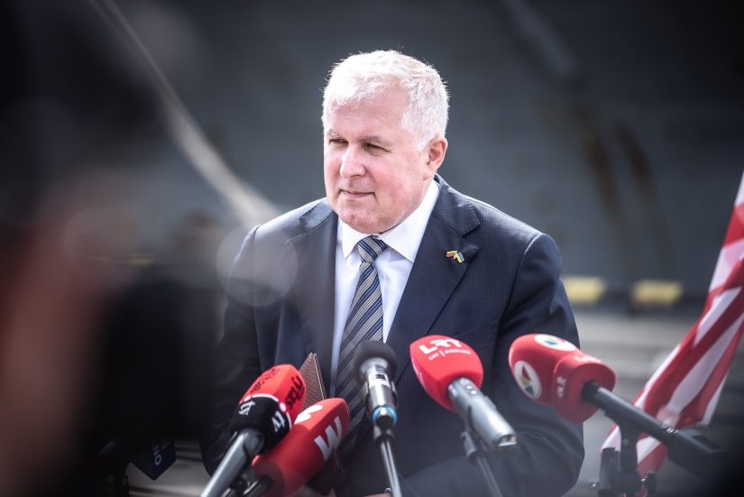A. Anušauskas dalyvaus ES gynybos ministrų susitikime Prahoje