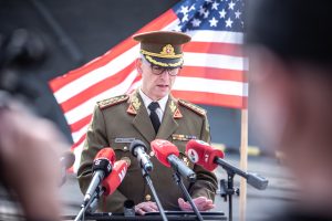  Didžiausias Lietuvoje apsilankęs karinis laivas – tvirto JAV ir NATO įsipareigojimo įrodymas