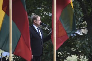  Vilniuje pagerbtas kario savanorio A. Sakalausko atminimas